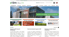 Desktop Screenshot of emi.hu